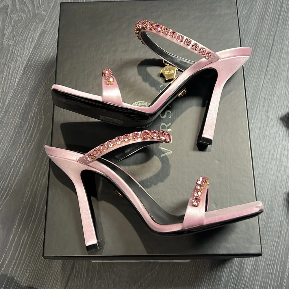Versace Light Pink Heels